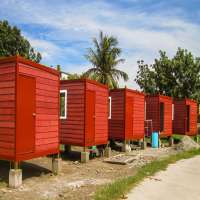 accommodation container house container shop with glass walls mobile movable toilet