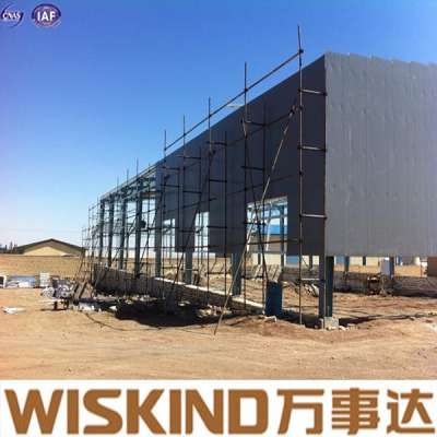 Prefab Light Metal Construction Structural Frame Building Material of Workshop/Warehouse