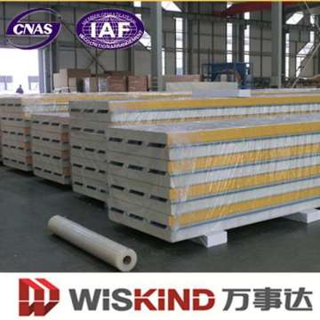 Soundproof Heat Insulated PU/Polyurethane Sandwich Panel Building Material