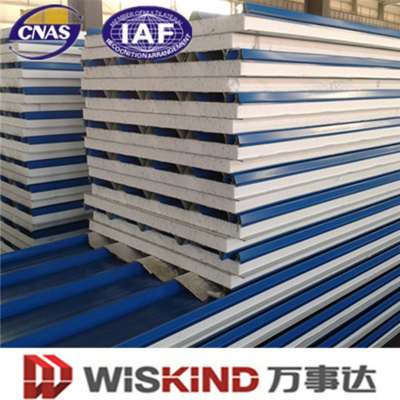 Heat Insulation PU/Rockwool/EPS Sandwich Panel Building Material