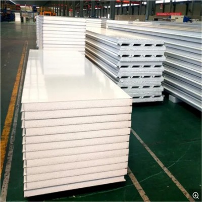 Roofing Sheets Aluminum Corrugated Sheet Building Material EPS Rockwool PU Sandwich Panels for Steel Structure Wall Cladding