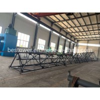 Prefab Self-Support Galvanized Tubular Steel Structure Telecom Tower